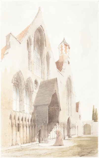 Hospice of the Elderly, Ghent by Thomas Shotter Boys