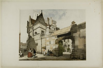 Hotel Cluny, Paris by Thomas Shotter Boys