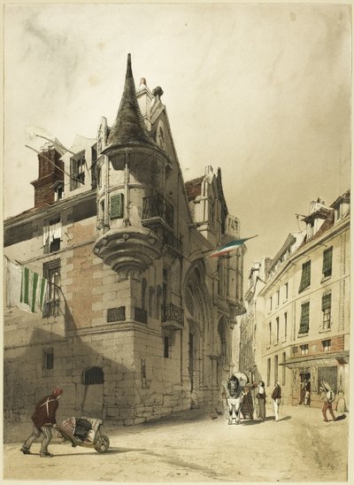 Hotel de Sens, Paris by Thomas Shotter Boys