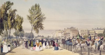 Hyde Park: near Grosvenor Gate by Thomas Shotter Boys