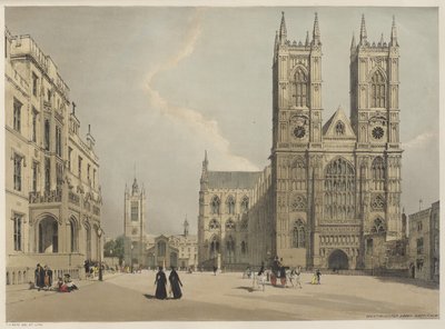 London As It Is: Westminster Abbey by Thomas Shotter Boys