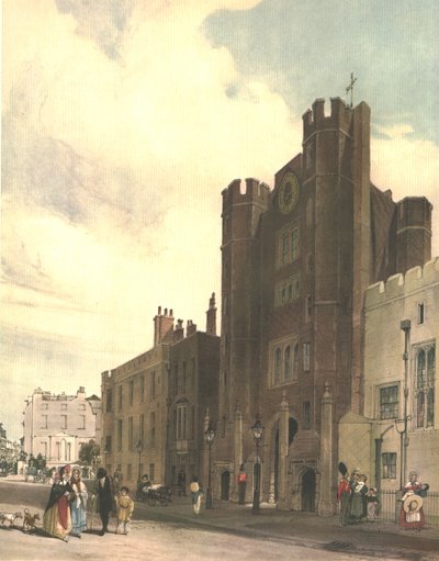 St James Palace by Thomas Shotter Boys