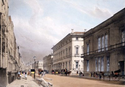 The Club Houses, Pall Mall by Thomas Shotter Boys