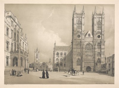 Westminster Abbey, Hospital, etc. by Thomas Shotter Boys