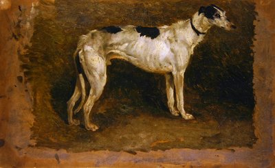 A Lurcher by Thomas Sidney Cooper