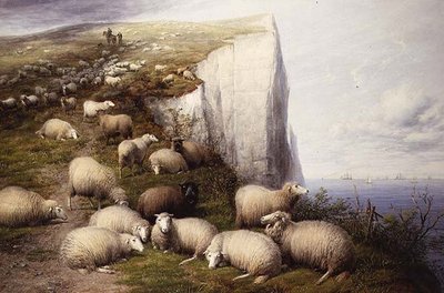 On the Kentish Cliffs by Thomas Sidney Cooper