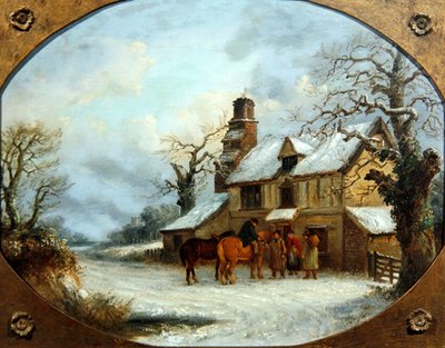 Outside the Inn by Thomas Smythe