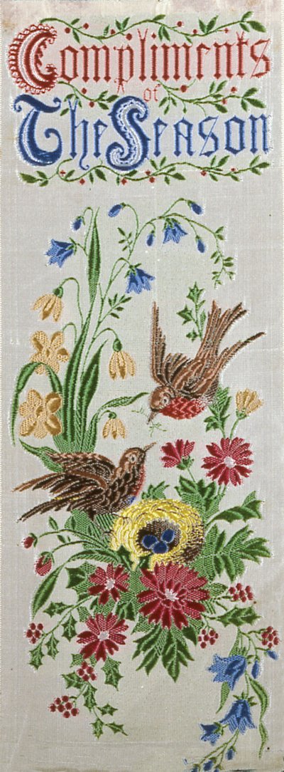 Bookmark, England, 19th century by Thomas Stevens