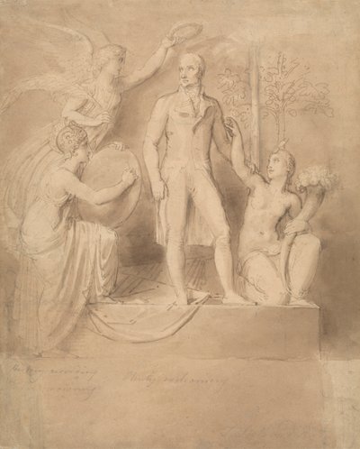 A Study for the Wellington Monument by Thomas Stothard