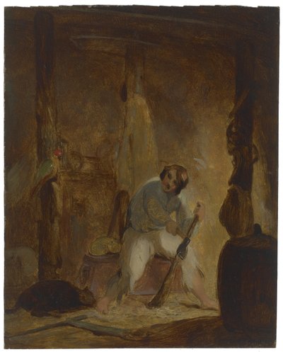 In His Cave by Thomas Sully