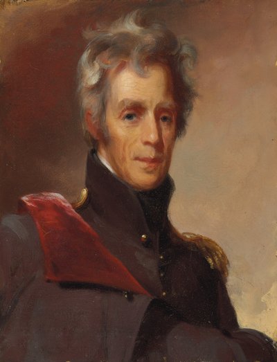 Portrait of Andrew Jackson by Thomas Sully