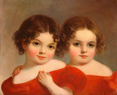 The Leland Sisters, c. 1830 by Thomas Sully