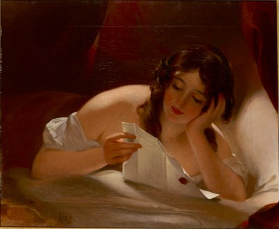 The Love Letter, 1834 by Thomas Sully