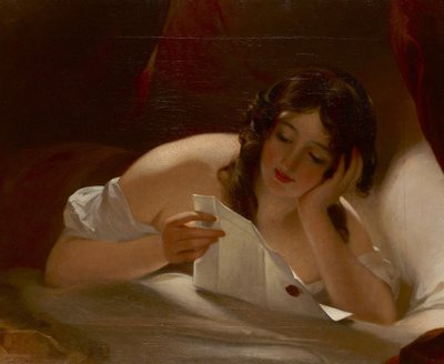 The Love Letter by Thomas Sully