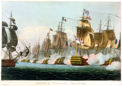 Battle of Trafalgar, October 21st 1805, 1816 by Thomas Sutherland