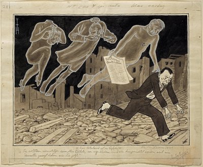 The Fatherland is in Danger by Thomas Theodor Heine