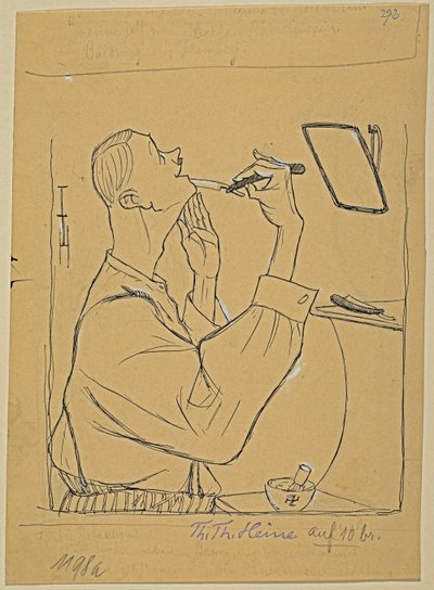 Contemporary; Simplicissimus XXIX/10 by Thomas Theodor Heine