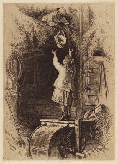 Fresh Eggs by Thomas Waterman Wood