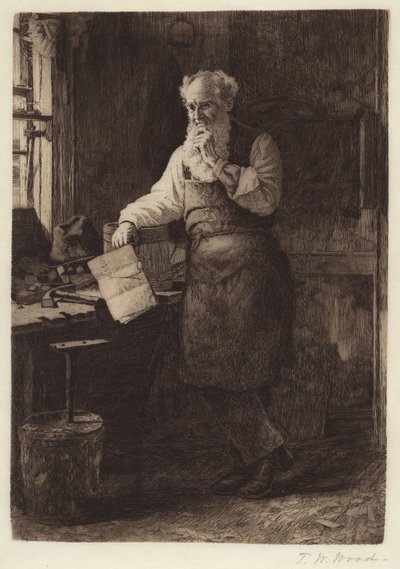 Thinking It Over by Thomas Waterman Wood