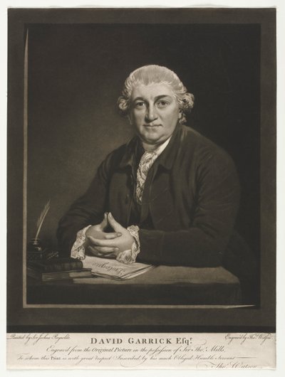 David Garrick by Thomas Watson