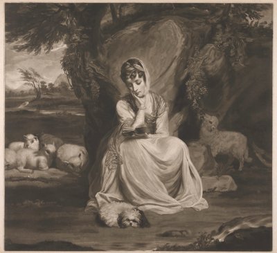 Mrs. Frances Ann Crewe as St. Genevieve by Thomas Watson