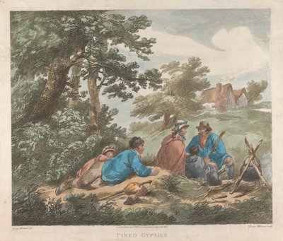 Tired Gypsies by Thomas Williamson