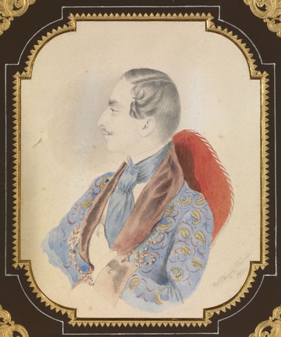Portrait of Ilya Mikhaylovich Miklashevsky by Thomas Wright