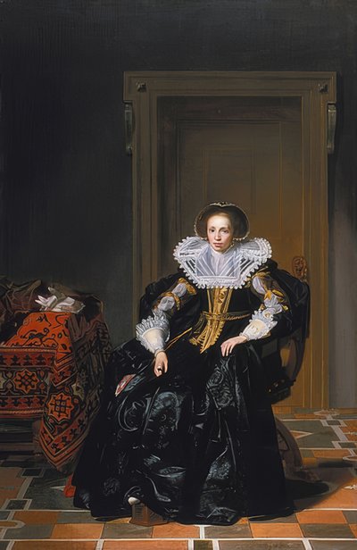Portrait of a Lady. 1632 by Thomas de Keyser
