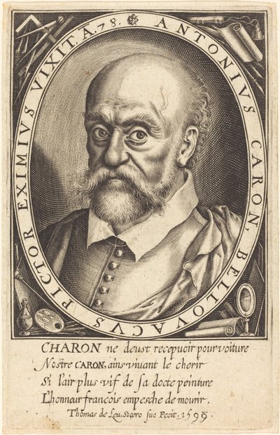 Antoine Caron by Thomas de Leu