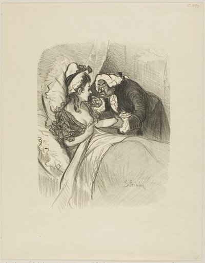 Lady Jacinthe by Théophile Alexandre Pierre Steinlen