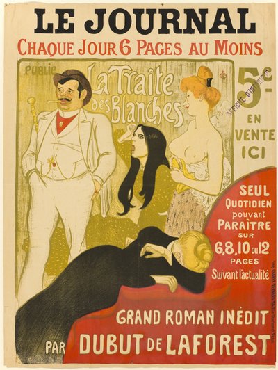 The White Slave Trade by Théophile Alexandre Pierre Steinlen