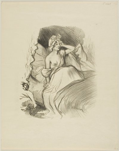 Little Rosette by Théophile Alexandre Pierre Steinlen