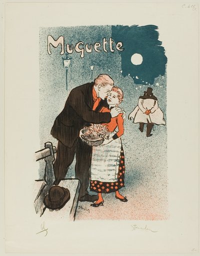 Muguette by Théophile Alexandre Pierre Steinlen