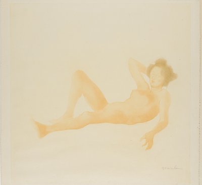 Reclining Woman by Théophile Alexandre Pierre Steinlen