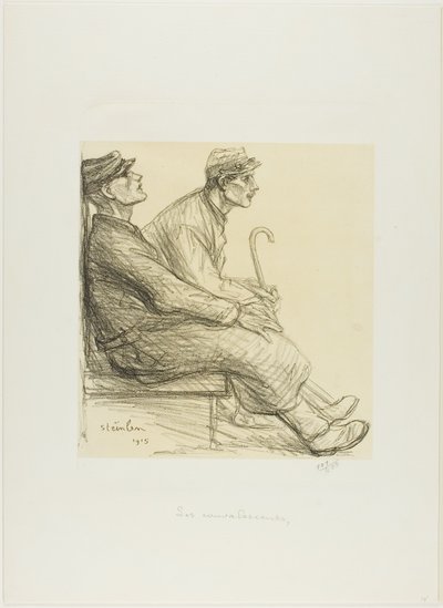 The Convalescents by Théophile Alexandre Pierre Steinlen