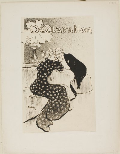 The Declaration by Théophile Alexandre Pierre Steinlen