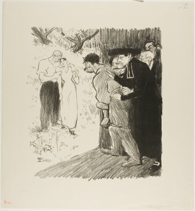 The Last Ambush by Théophile Alexandre Pierre Steinlen