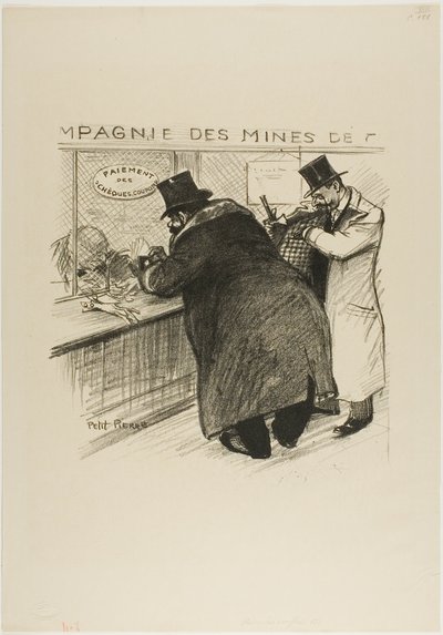 The Opportunist Majority by Théophile Alexandre Pierre Steinlen