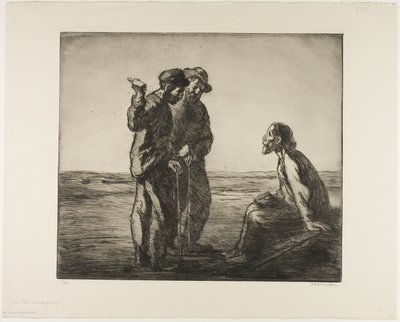 The Three Companions by Théophile Alexandre Pierre Steinlen