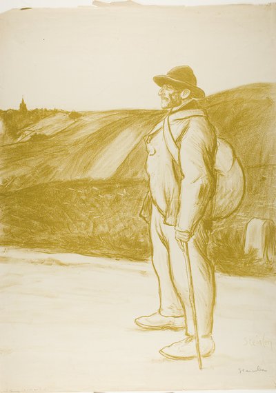 The Tramp by Théophile Alexandre Pierre Steinlen