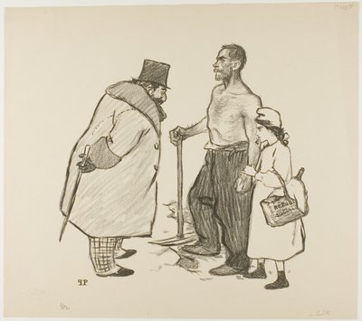 The Youngest Daughter by Théophile Alexandre Pierre Steinlen