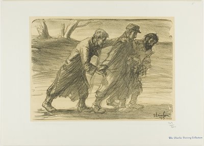 Three Comrades by Théophile Alexandre Pierre Steinlen