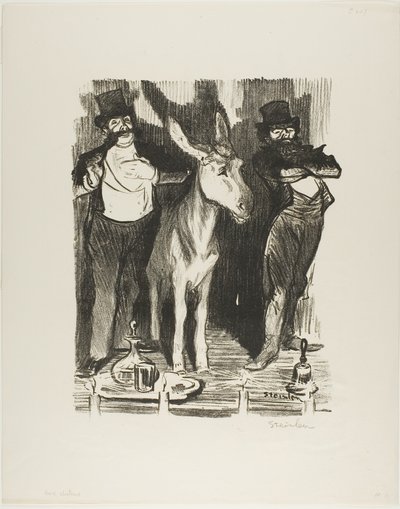 To the Electors by Théophile Alexandre Pierre Steinlen