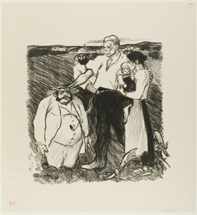 Tomorrow! by Théophile Alexandre Pierre Steinlen