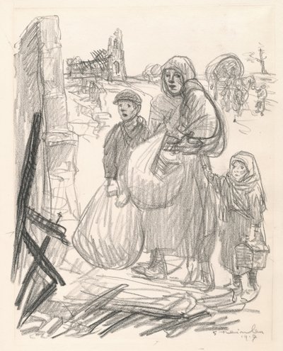 This is Here, Our Home! by Théophile Alexandre Steinlen