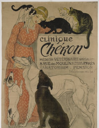 Clinique Chéron by Théophile Alexandre Steinlen
