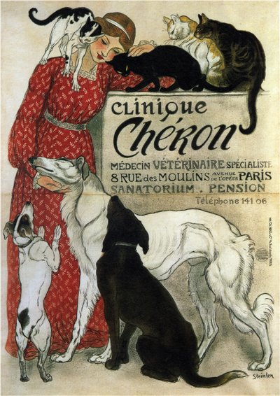Clinique Chéron by Théophile Alexandre Steinlen