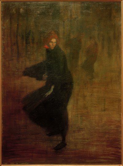 Young Worker on the Street by Théophile Alexandre Steinlen