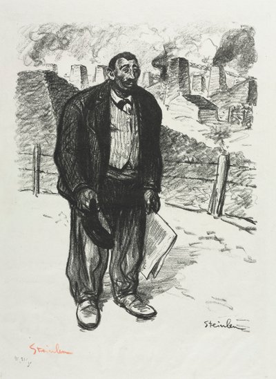 The Honest Worker by Théophile Alexandre Steinlen