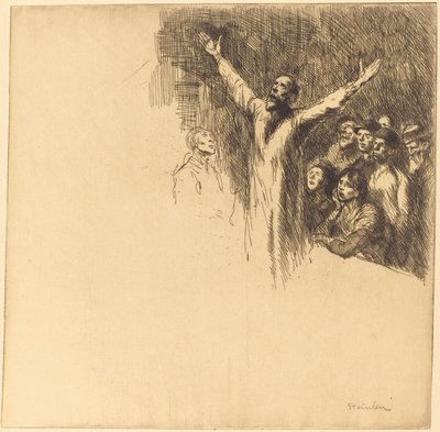 Prophet by Théophile Alexandre Steinlen